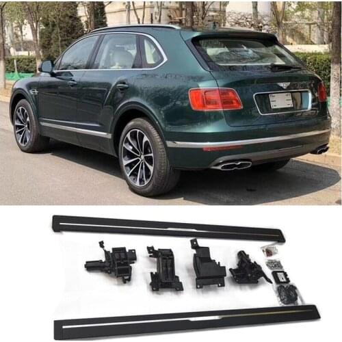 Electric Automatic Running Boards Side Step For Bentley Bentayg 2016 2017 2018 2019 2020 2021 22 High Quality Auto Accessories