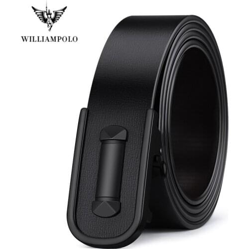 High Quality Automatic Buckle Belt Man Strap Cinturones Hombre New Arrival Designer Genuine Leather Men Belts