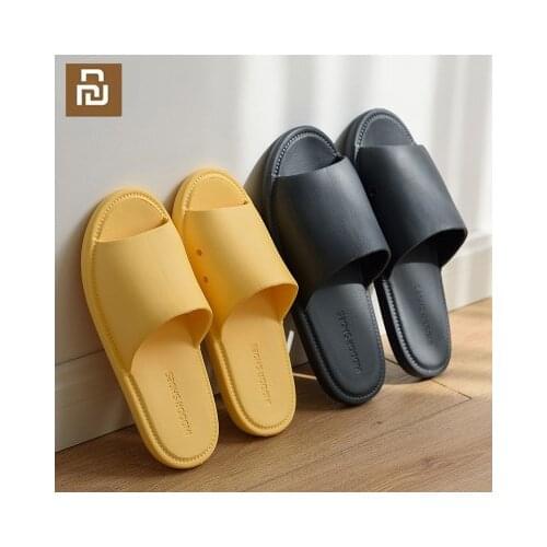 New Youpin Home Bathroom Slippers Women Summer Couple Indoor Home Household Bath Non-slip Men EVA Sandals