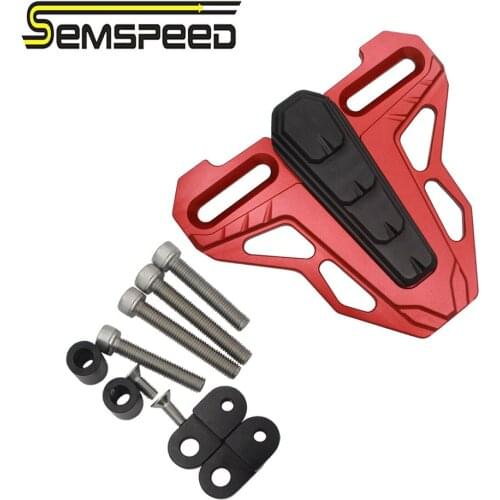 SEMSPEED Motorcycle Front Rear Disc Caliper Brake Pump Cover Guard For Honda CB650R CBR650R 2014-2017 2018 2019 2020 Accessories