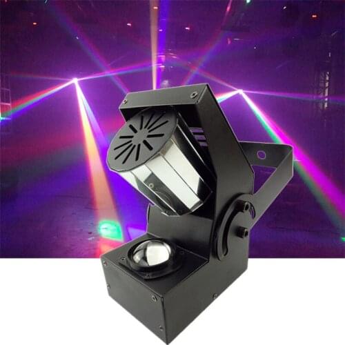 Disco stage beam lighting 10W RGBW LED roller scanner professional DMX dj party lights Club Music bar show scanner equipment