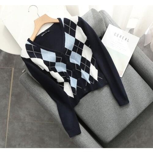 Slim girls elegant cardigan sweater 2020 fashion ladies soft vintage short sweaters coat casual female streetwear knitwear women