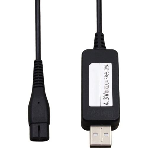 USB Power Charger Adapter Cord for Philips Norelco OneBlade Shaver QP2520/71