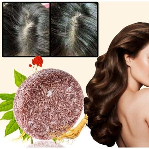 Hair Fashion Hair Darkening Handmade Shampoo Bar - Natural Organic Conditioner and Repair Essence Control Nourishing Moisturizi