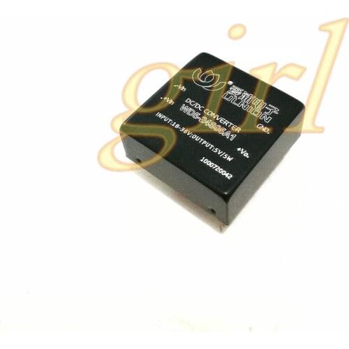WD5-24S05A1 wide voltage input 5W DC-DC single channel isolated output 24 turn 5V power module