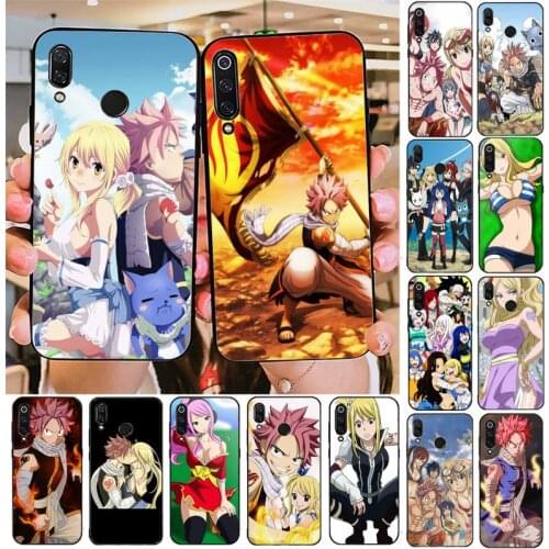 YNDFCNB FAIRY TAIL Shell Phone Case For Redmi note 8Pro 8T 6Pro 6A 9 Redmi 8 7 7A note 5 5A note 7 case