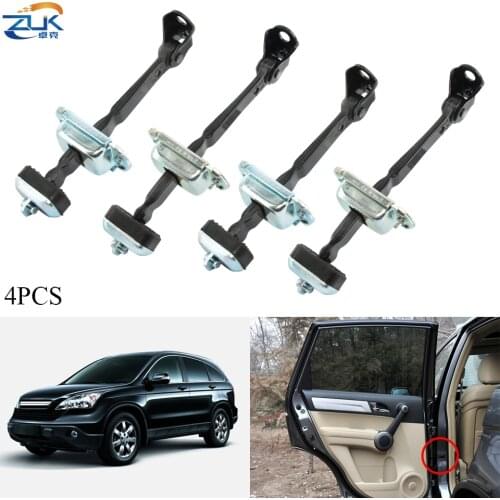 ZUK 4PCS Car Door-Check Strap Stopper Door Checker Front Rear Left Right For Honda For CR-V CRV 2007-2011