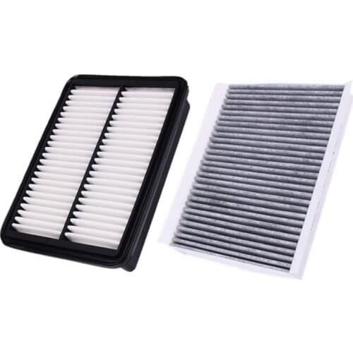 2Pcs Auto Air Filter Cabin Filter Element Suit for Chery Tiggo 7/8/5X