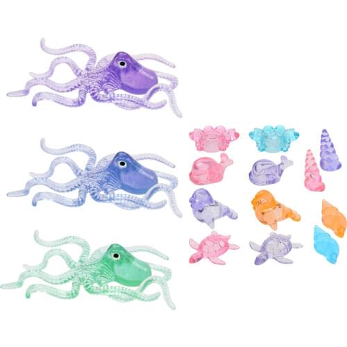 3/12pcs Children Summer Diving Toy Swimming Pool Underwater Octopus Shape Kids Training Water Games Gifts Random Color