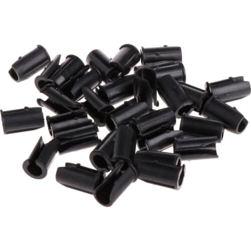 30Pcs U Type MTB Mountain Bike Frame Buckle Bicycle Brake Cable Guides Clips New