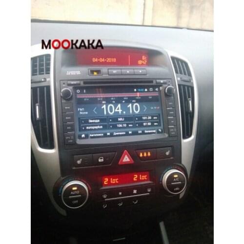 For KIA CEED 2009 2010 2011 2012 Android 10.0 Multimedia Audio PX6 Car DVD Player GPS Head Unit Auto Radio Cassette Recorder DSP