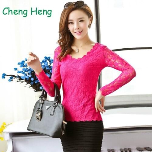 Fashion New Double Lace Mesh Casual Womens Summer Blouse Spring Autumn Shirts Female Blusas Roupas Femininas Long sleeve Blouse