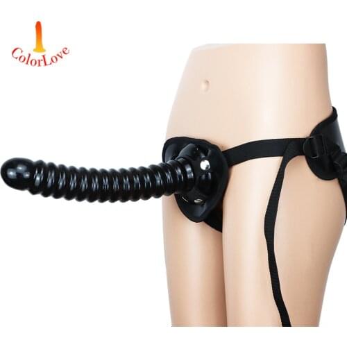 Large Spiral Dildo Special-Shaped Transparent Penis Anal Plug for Woman Man Masturbation Adult Supplies Store