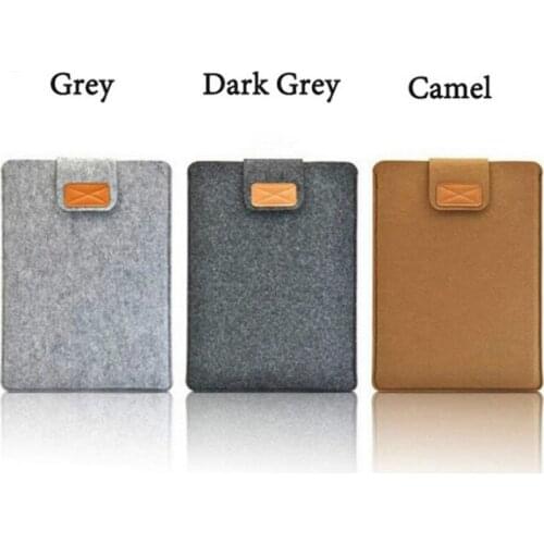 9.6-11'' Wool Felt Tablets Sleeve Bag Case for iPad 1 2 3 4 Air Pro 10.5 For Samsung Cover Case Pocket Pouch A1395 A1396 A1430