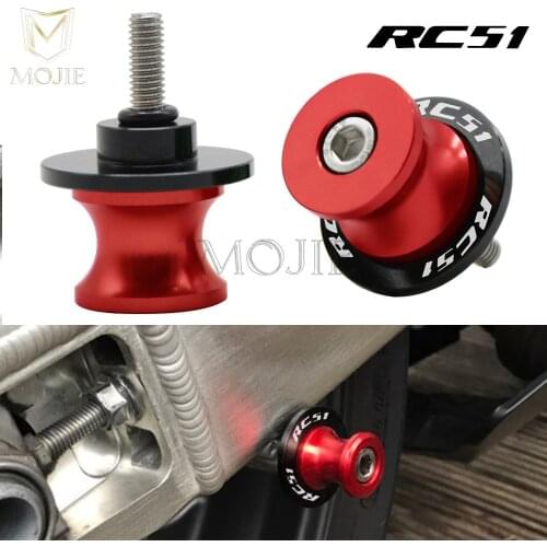 For Honda RC51 RC 51 RVT1000R RVT 1000R RVT 1000 R 2000-2006 Swingarm Motorcycle 8mm CNC Aluminum Rear Swingarm Spools Slider
