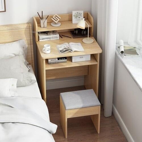 Boss Dormitory Computer Desk Small Apartment Bedroom Furniture Bedside Table Simple Home Study Writing Office Desks with Drawer