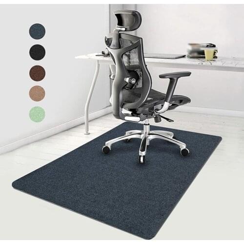 90 * 120 cm Self-adhesive PVC Non-slip Chair Mat And Floor Mat Mute Sound Absorption Scratch-resistant Floor Mat