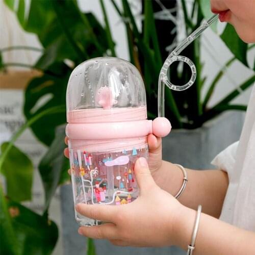 Creative New Whale Spray Cup Cute Cartoon Whale Sippy Cup Water Sippy With Childrens Waterproof Cup O8Z1