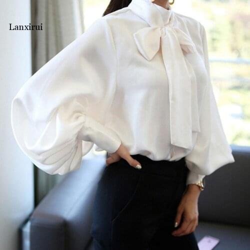 Lanxirui Satin Blouses