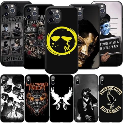 GX92 Hollywood Undead Silicone Soft Case for iPhone 12 Mini 11 Pro XS Max XR X 8 7 6 6S Plus 5 5S SE 2020