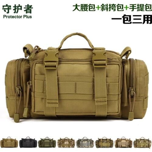New outdoor 3P pockets sports riding pockets men bag shoulder messenger bag tactics outdoor big pockets multi-functional package