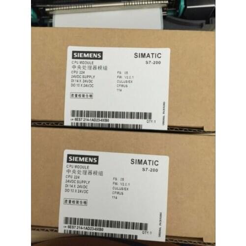 New Siemens PLC 6ES7214-1AD23-0XB0 #exp