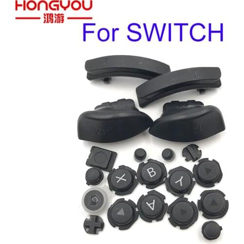 5sets Original For NS Joy-con L R ZL ZR button ABXY D-Pad Buttons replacement for Nintend Switch Joycon controller