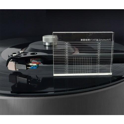 Professional LP Vinyl Measurement Arm VTA balance and Azimuth VTA Adjustment Ruler Turntable Accessories