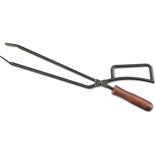 Charcoal Fire Shears Barbecues Tool Charcoal Tongs Outdoor BBQ Tongs Clip Camping Cooking Clip Grill Tool Shelf Firewood Shears