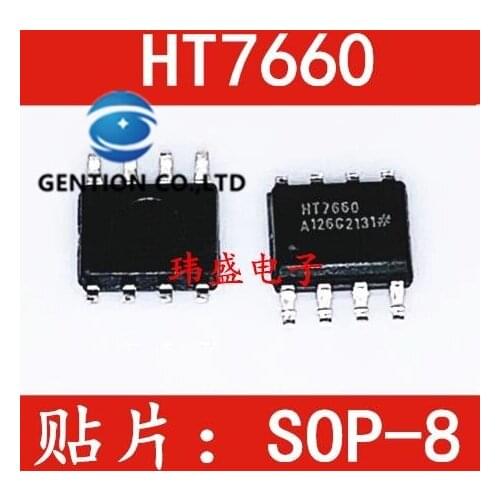 10PCS HT7660 SOP-8 ICL7660 voltage conversion IC chip in stock 100% new and original