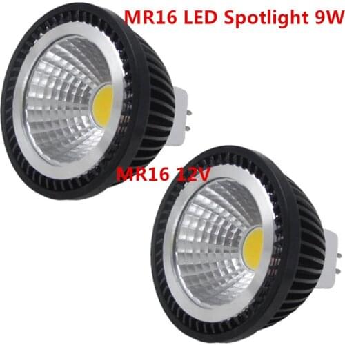 10pcs Super Bright MR16 LED COB 9W 12W 15W LED Bulb Lamp MR16 12V Warm White/Pure/Cold White led LIGHTING
