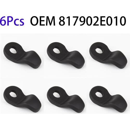 6Pcs 817902E010 Tail Gate Glass Grip For HYUNDAI TUCSON 2004-2010 For Sportage Rear door glass handle