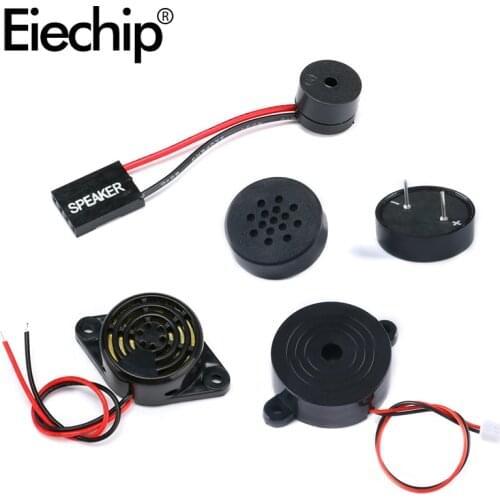 5PCS SFM-27 DC 3-24V Active Buzzer Magnetic Long Continous Beep Tone Piezo Buzzer, motherboard speaker computer horn For Arduino