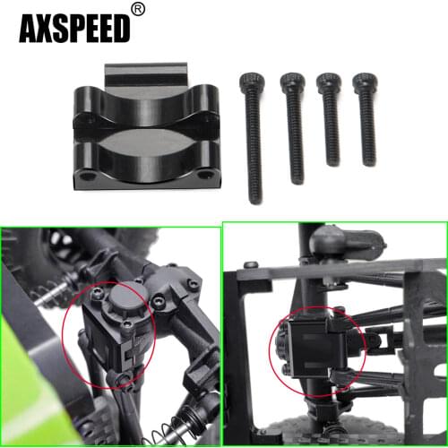 AXSPEED Aluminum Rear Axle Truss Upper Link Mount for Axial SCX24 90081 1/24 RC Crawler Car Model Upgrade Parts