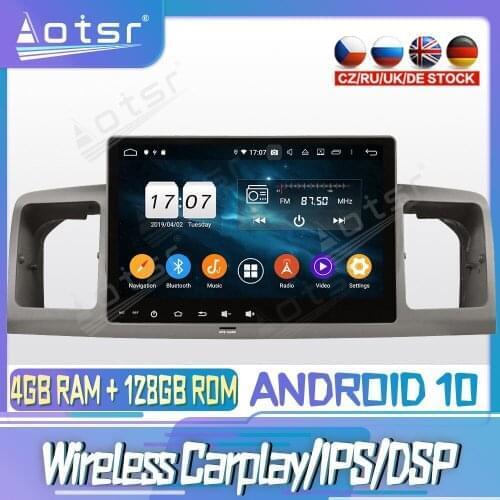 Android 10 PX6 128G For TOYOTA COROLLA 2001-2006 DVD GPS Navigation Auto Radio Stereo Video Multimedia Player HeadUnit 2din