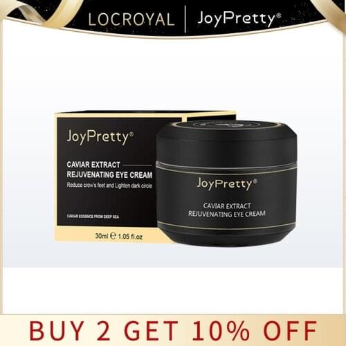 JoyPretty Anti Dark Circle Caviar Eye Cream Removal Eye Bags Anti Aging Wrinkle Lighten Fine Lines Skin Care Cosmetics for Women