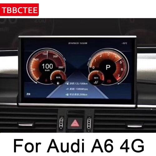 For Audi A6 4G 2011~2018 MMI IPS Android 8.0 up Car Multimedia Player GPS Navigation Original Style HD Screen WiFi Head unit map