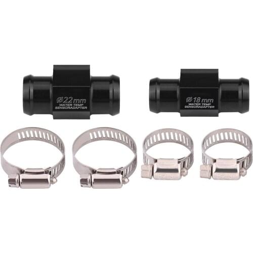 Motorcycle Water Temp Temperature Joint Pipe Hose Sensor Gauge Adapter Temperature Sensor Adapter Water Temp Gauges 18mm/22mm