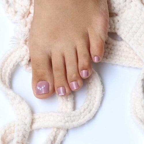 Best selling handmade short paragraph round toe candy fake tail Crystal diamond brown #N11