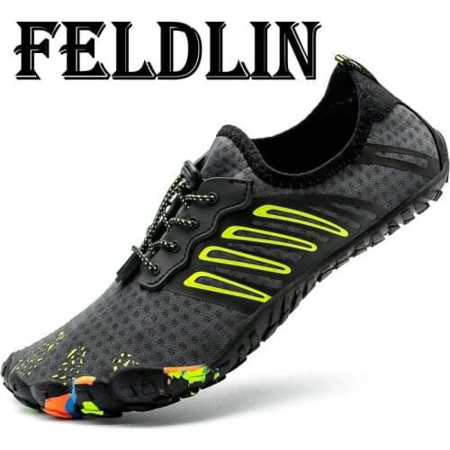 Men Aqua Shoes Barefoot Swimming Shoes Women Upstream Shoes Breathable Hiking Sport Shoes Quick Drying River Sea Water Sneakers