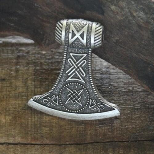 Lanseis 10pcs slavic Star Rus amulet pendant Ancient slavic talisman hammer pendant jewelry pagan men necklace Slavic Per