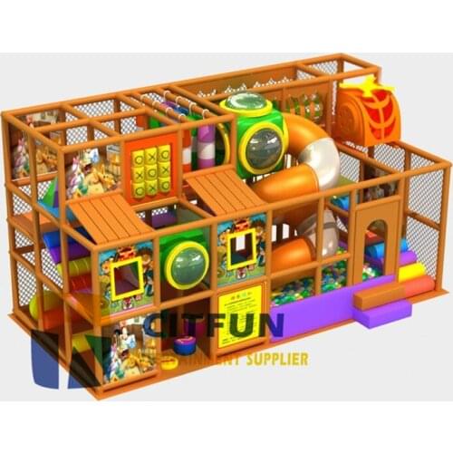 Best Design Amusement Park Children Soft Indoor Playground Equipment Area IP-014C