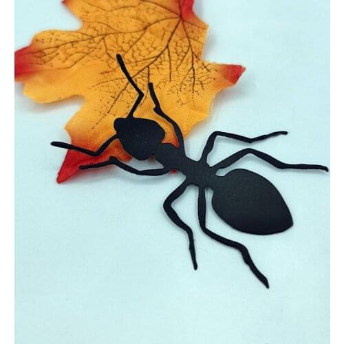 Ants Metal Cutting Dies Scrapbooking Embossing Folders for Card Making Craft DIY Clear Stamps and Slimline Die Cut Molds