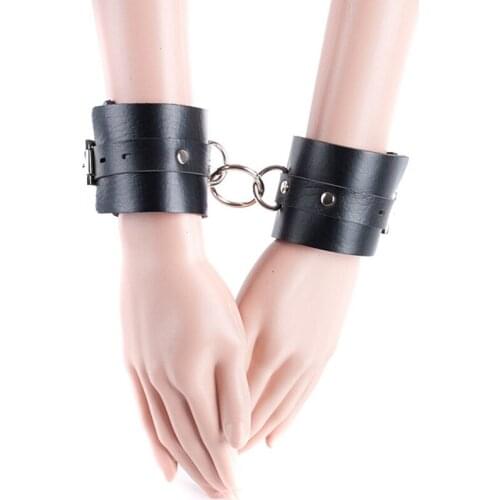 28*5cm Hand Cuffs Adult Games Handcuffs Cosplay Slave Fetish Bondage Restraints Sex Game Wrist Cuffs Bdsm Sex Toy for Couples