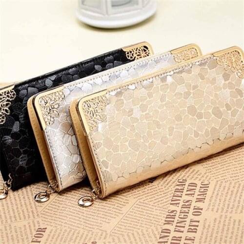 2020 New Womens Purses And Handbags Bags Girls Famous Brand Long Women Leather Wallet Female Evening Clutch Purses Card Holder