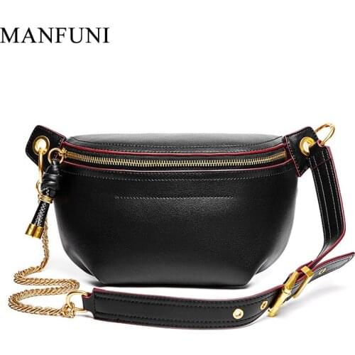 100% Genuine Leather Fashion Women Shoulder Bag Classic Black Pink High Quality Pockets Handbags Crossbody Messenger Bag Purse