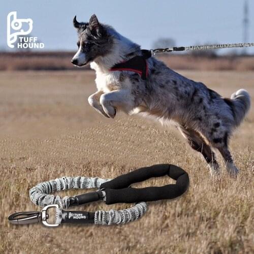 High Stretchy Pet Leashes for Running Walking Extendable Dog Leash Rope No Pull Shock Absorber Retractable Leash for Large Dogs