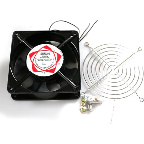 Free shipping DIY arcade game parts 220V Metal Made Cooling Fans-Cooling Fans+Speaker mesh for arcade game machine