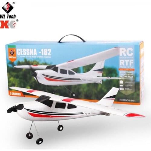 WLtoys F949s Sky King 2.4G RC Airplane Fixed-wing RTF Plane Radio Control 3CH RC Drone Fixed Wing Plane VS F929 RC Aircraft