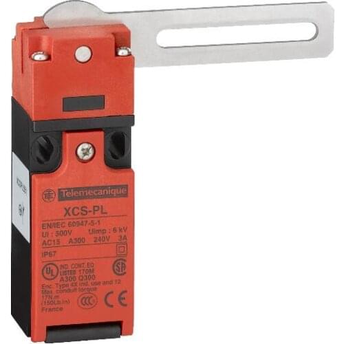 XCSPL561 Safety switch XCSPL - straight lever - to right or to left - 1NC+1NO -Pg11